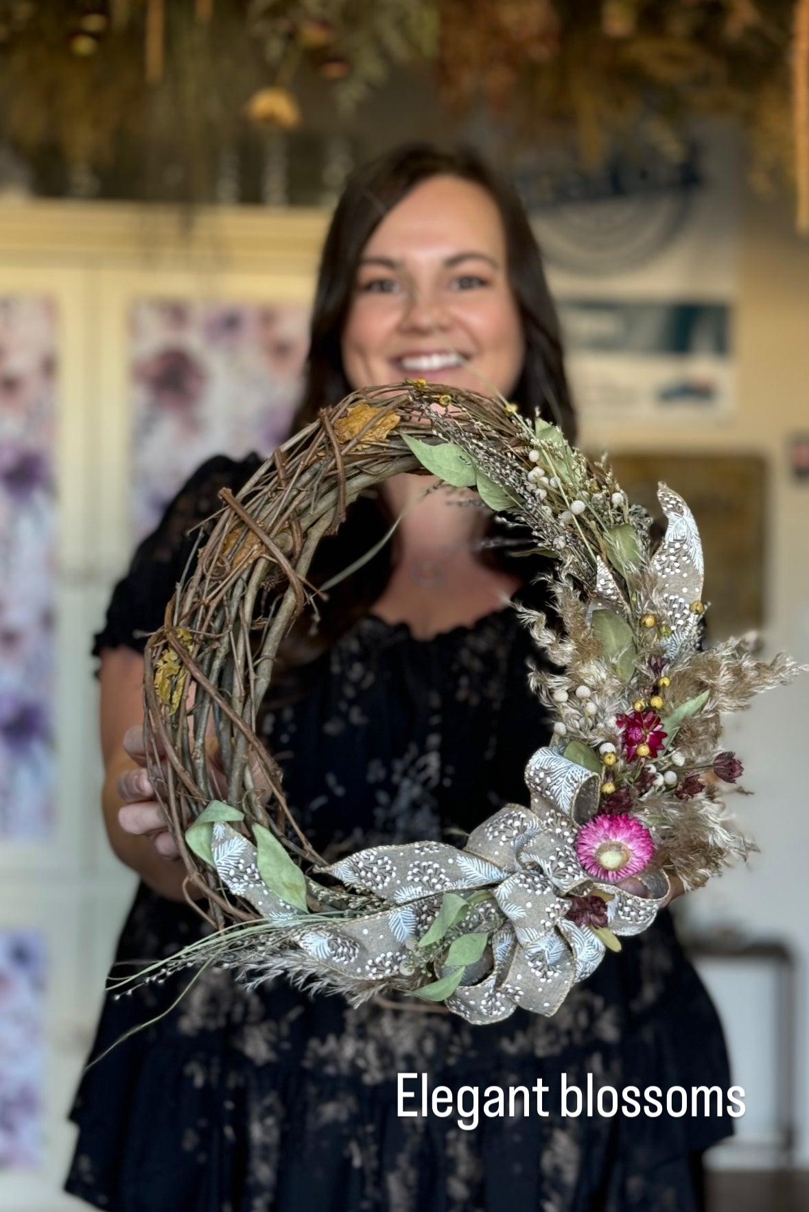 Grapevine Wreath Truckfullofposies Grapevine wreath truckfullofposies