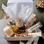 Birthday Wishes Large curated gift box in pearl-white keepsake packaging by Truck Full of Posies, Florence Oregon